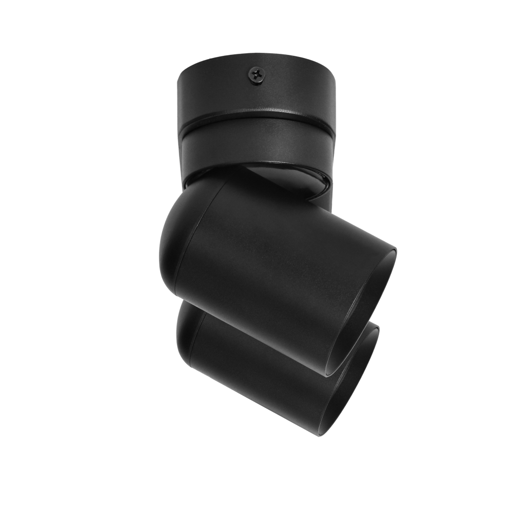 MALTA SP 2, wall and ceiling light, GU10 max. 2x12W, IP20, black